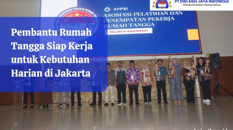 Pembantu Rumah Tangga Siap Kerja untuk Kebutuhan Harian di Jakarta
