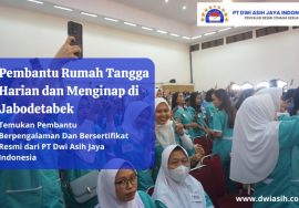 Pembantu Rumah Tangga Harian dan Menginap di Jabodetabek
