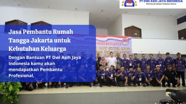 Jasa Pembantu Rumah Tangga Jakarta untuk Kebutuhan Keluarga